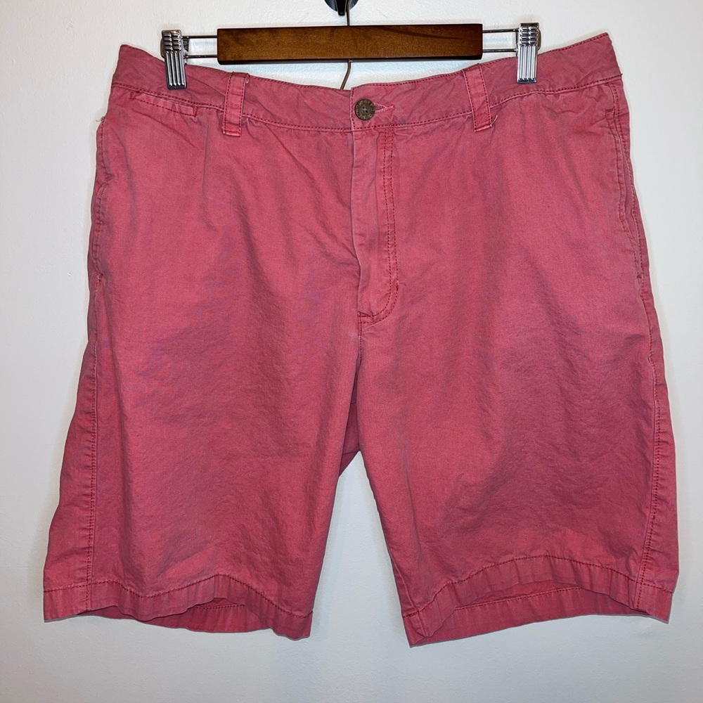 Tailor Vintage Men's Pink Casual Cotton Shorts Chino Size 36 VGUC missing button